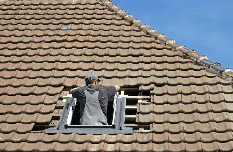 Pose de velux - Prey